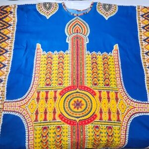 African Dashiki Kafta 23"x 52"‎ Long Adult Size Medium